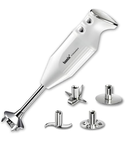 bamix M250 PRIME Hand Blender with Multi-Purpose Blade, Whisk
